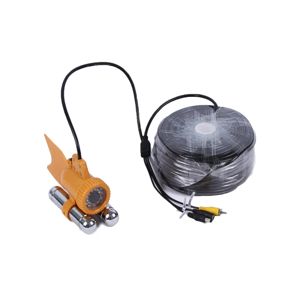 CR-006A 20-100Meters AHD Underwater Camera with Cable Rolls and Dual Lead Rodes