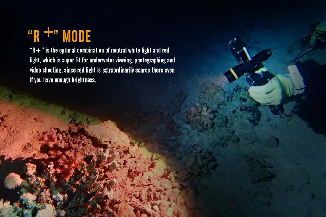 Fenix SD11 Diving Flashlight - DISCONTINUED