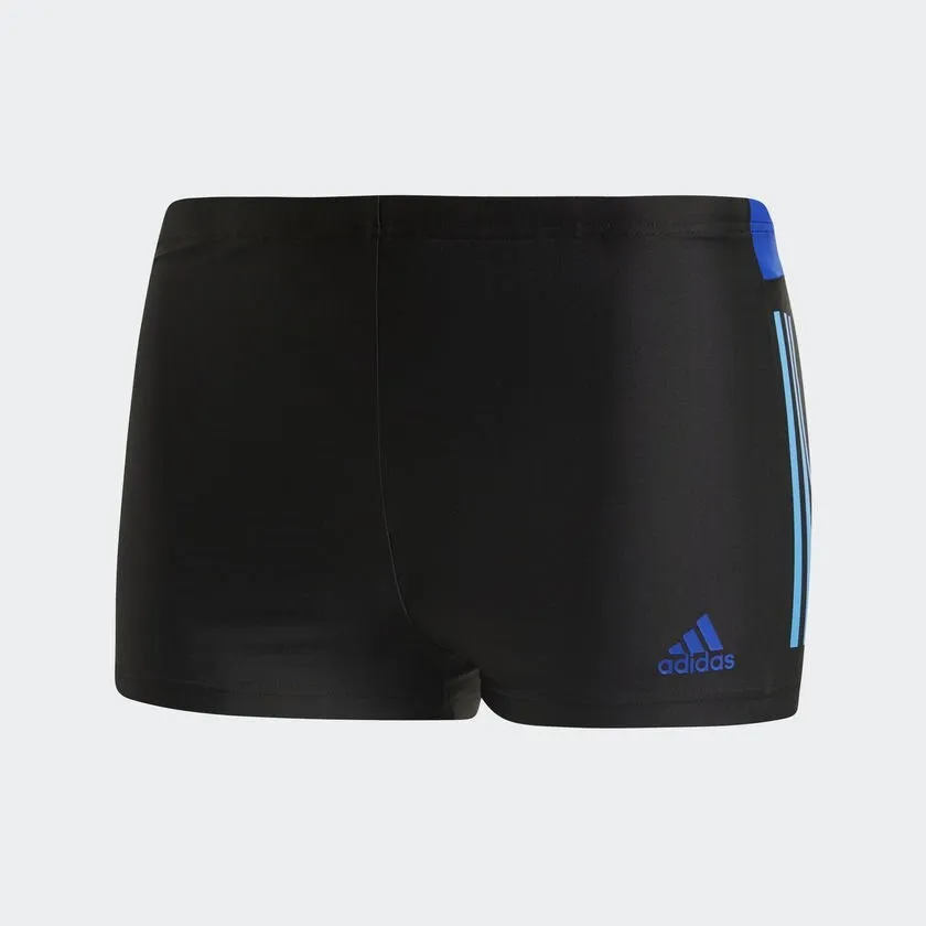 Fitness 3 Stripes Colour Block Boxer Black/ Bright Blue