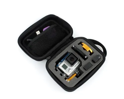 GoPro POV Small EVA Full Set Case for Hero 3 / 3  / 4 Camera - Black