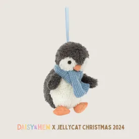 Jellycat Peanut Penguin Decoration