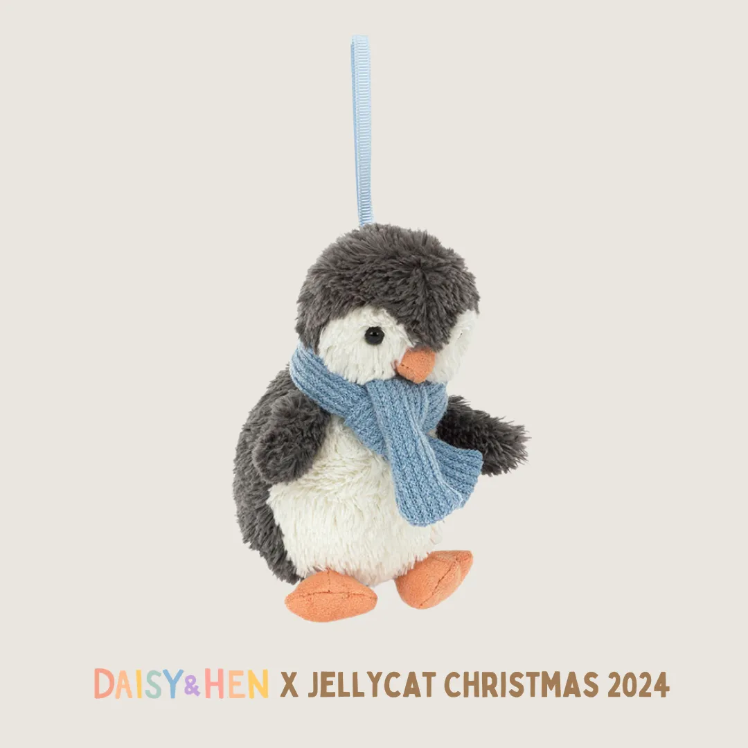Jellycat Peanut Penguin Decoration