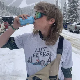 Lift Beers Skiing & Snowboarding T-Shirt