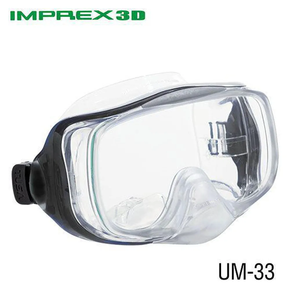 Tusa Imprex 3D Dive Mask and Snorkel Combo (UM-33/USP-250)