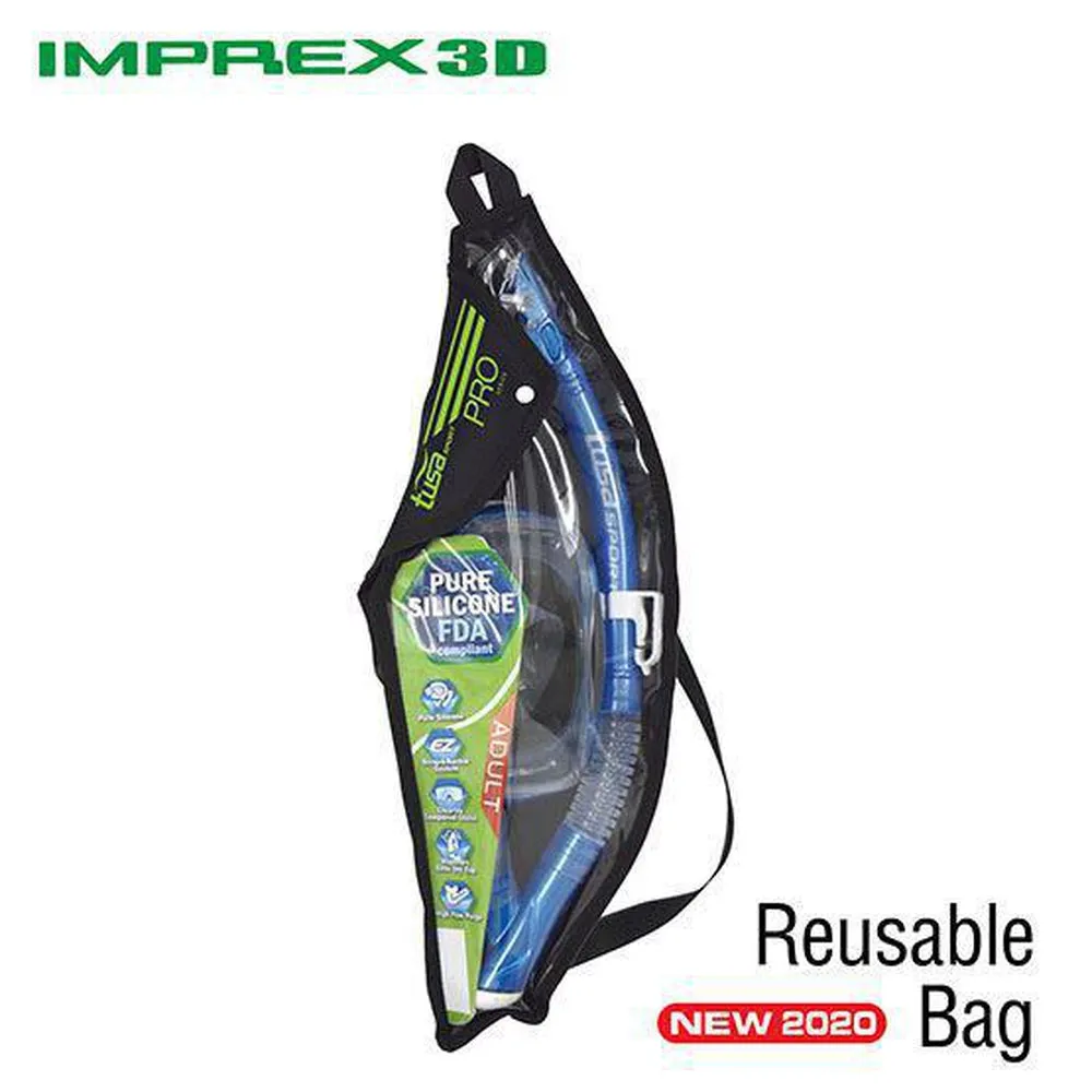 Tusa Imprex 3D Dive Mask and Snorkel Combo (UM-33/USP-250)