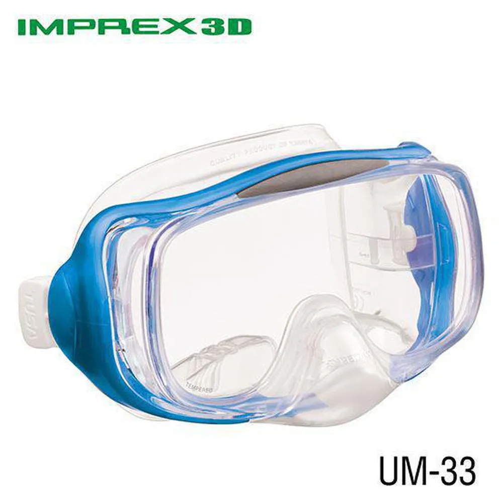 Tusa Imprex 3D Dive Mask and Snorkel Combo (UM-33/USP-250)