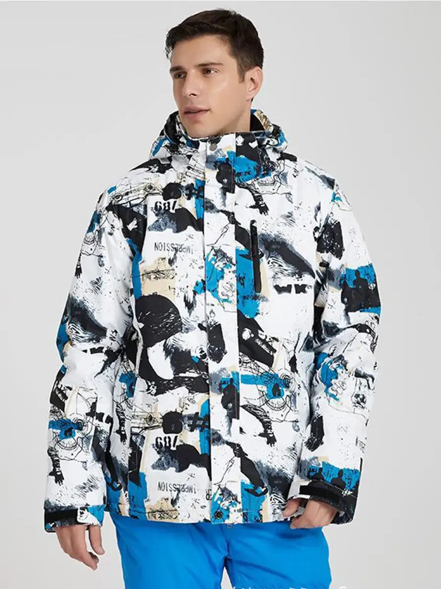 Windproof Men Snowboard Ski Jacket